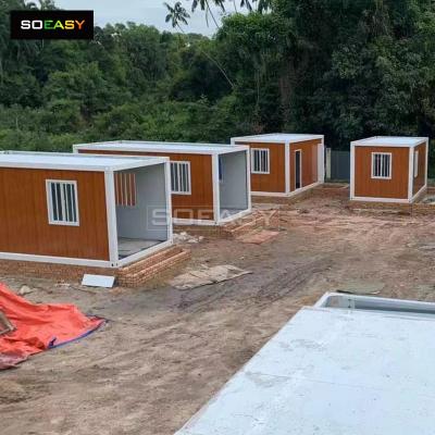 Pengilang Rumah Prefab Modular Rumah Kontena Boleh Ditanggalkan Untuk Tapak