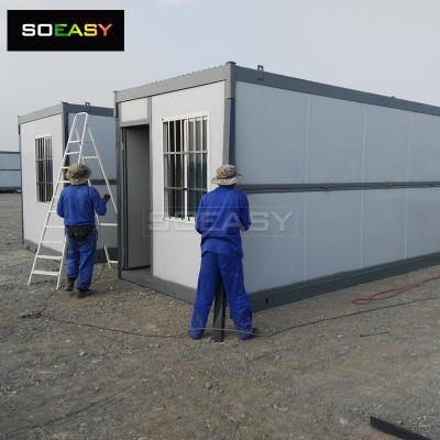 20FT Kos Rendah Modular Prefab Prefabricated Shipping Luxury Living Modern Flat Pack Rumah Bekas Lipat Boleh Dibesarkan