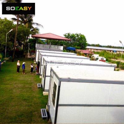 20FT Kos Rendah Modular Prefab Prefabricated Shipping Luxury Living Modern Flat Pack Rumah Bekas Lipat Boleh Dibesarkan