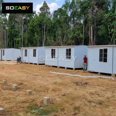 Kem Rumah Prefab Penginapan Pekerja Asrama Kem Perlombongan Tapak Pembinaan Rumah Prefabrikasi
