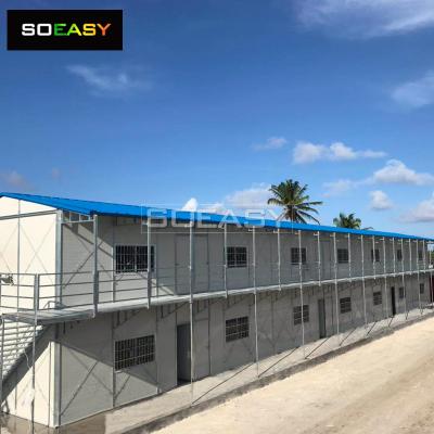 Rumah Prefab Modular Kem Buruh Penginapan Pekerja Kem Perlombongan