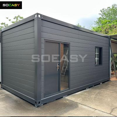Rumah Kontena Boleh Tanggal Mewah SOEASY untuk Penginapan Pengurusan Kem Perlombongan Rumah Vila Rumah Percutian 3.3M*6M*3T