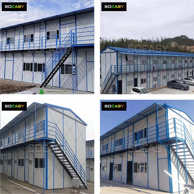 Penyelesaian Rumah Prafab SOEASY untuk Penginapan Kem Perlombongan